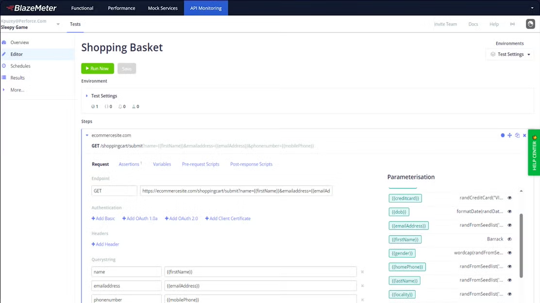 Data Driven API Testing