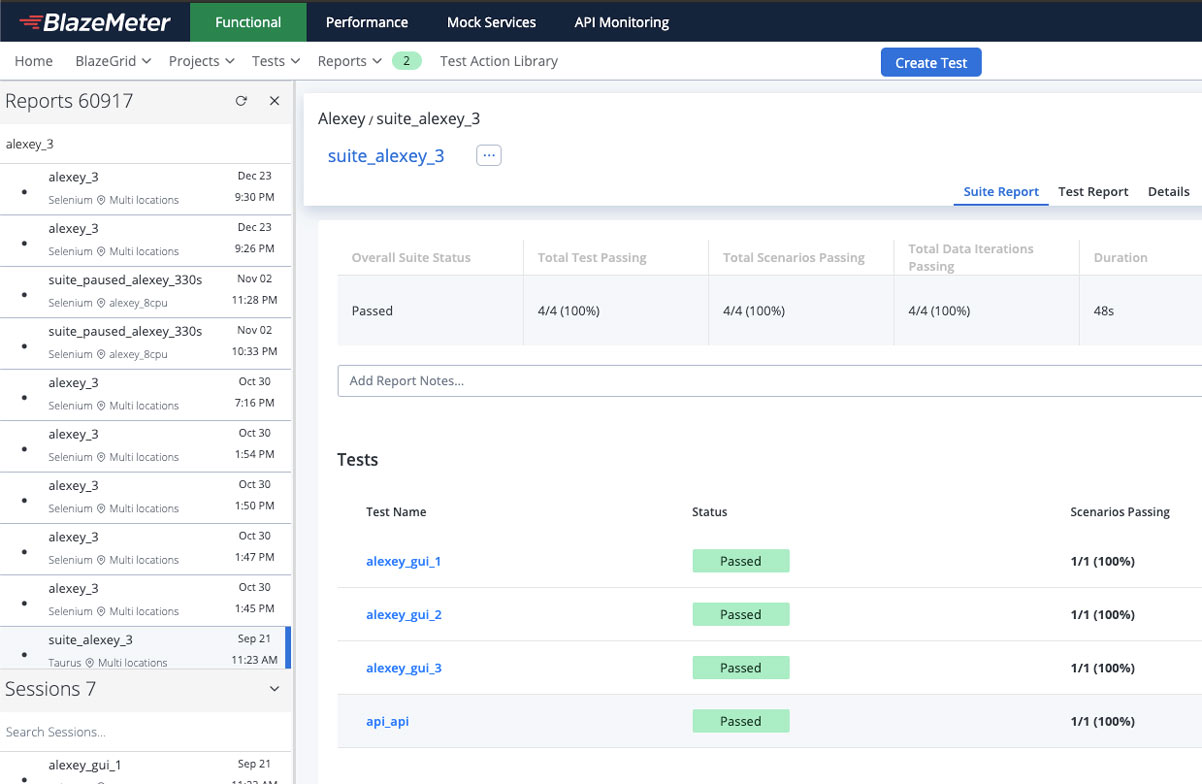 What's New for December 2020? | BlazeMeter by Perforce