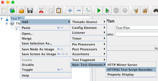 Add HTTP test script recorder to JMeter