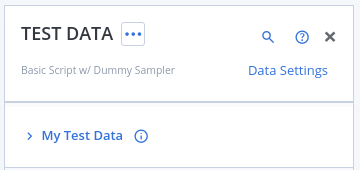 BlazeMeter Test Data