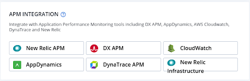 BlazeMeter APM Integrations