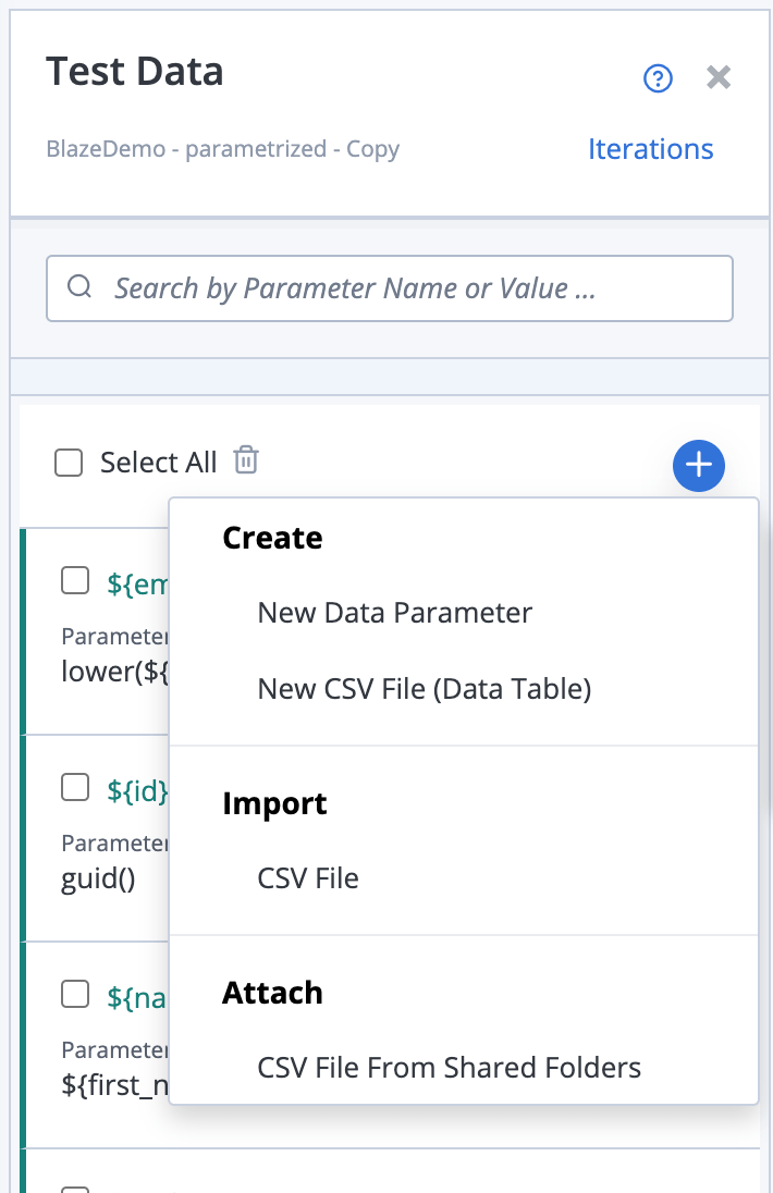 parameters