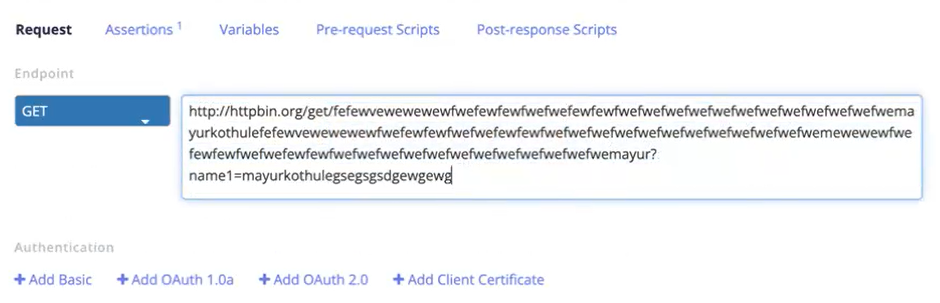 long requests