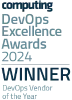 Computing magazine award for "DevOps Excellence 2024" DevOps Vendor of the Year